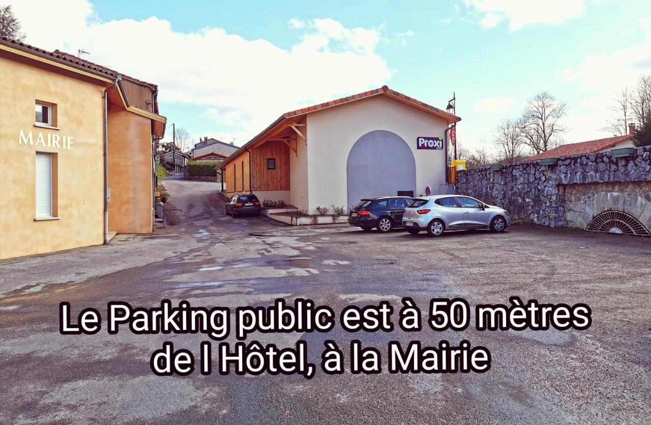 Logis Hotel Restaurant La Barguillere Saint-Pierre-de-Rivière Exteriör bild